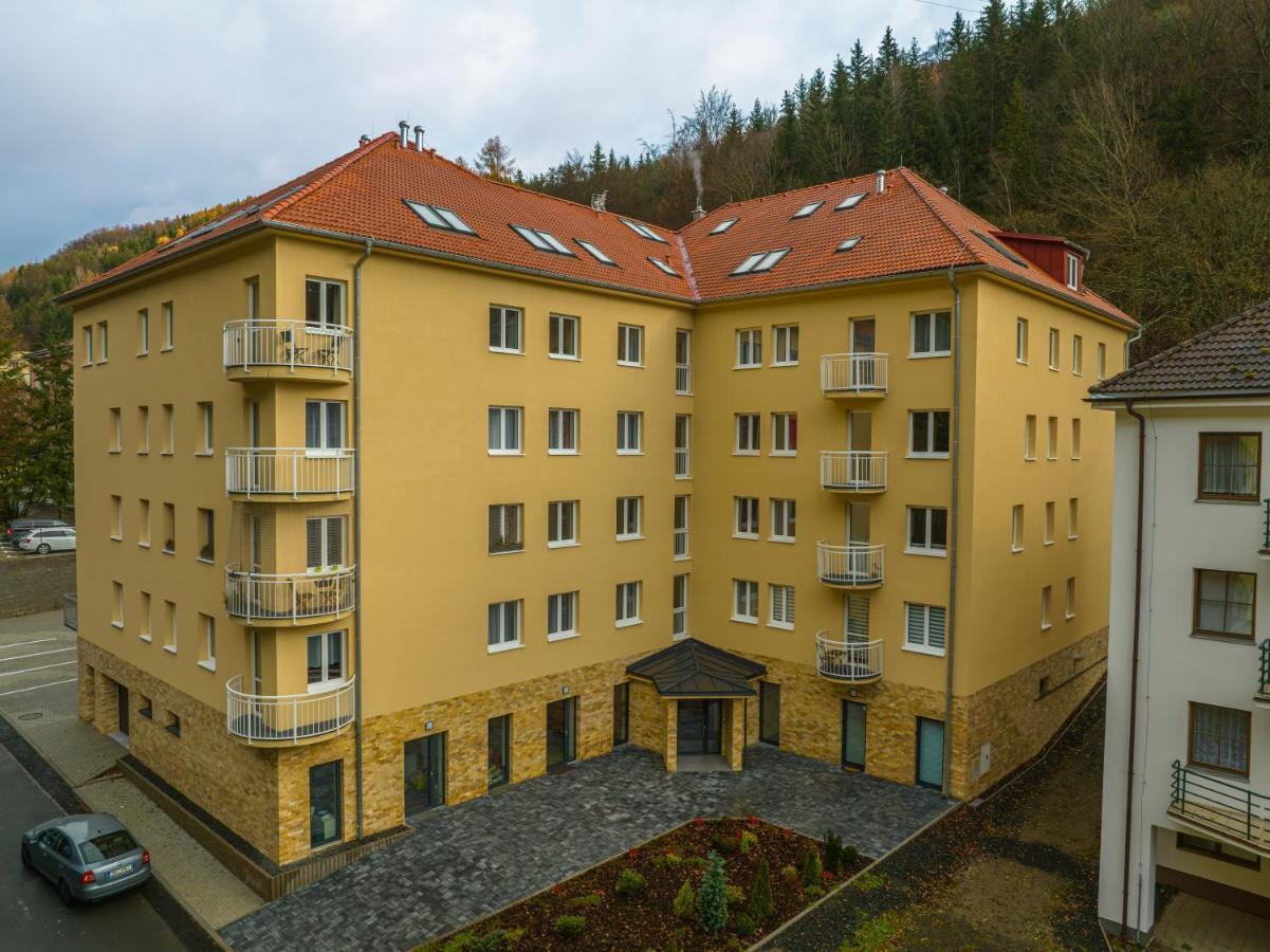 Forest Apartment With Sauna Jáchymov Kültér fotó